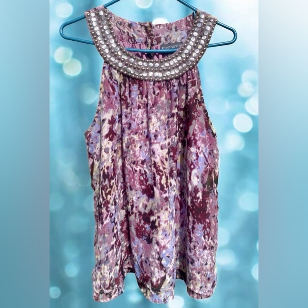 Covington | Women’s Sz XL | Embellished | Sleeveless Top |